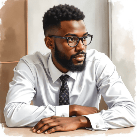 businessman portrait smart attire