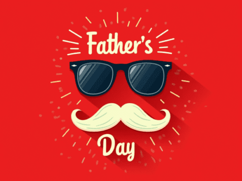 free clipart image of fathers day mustache text concept design template (18)