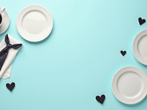 free stock illustration fathers day background design tie and coffee (3)