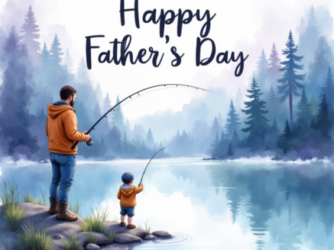 free clipart happy fathers day card design (1)